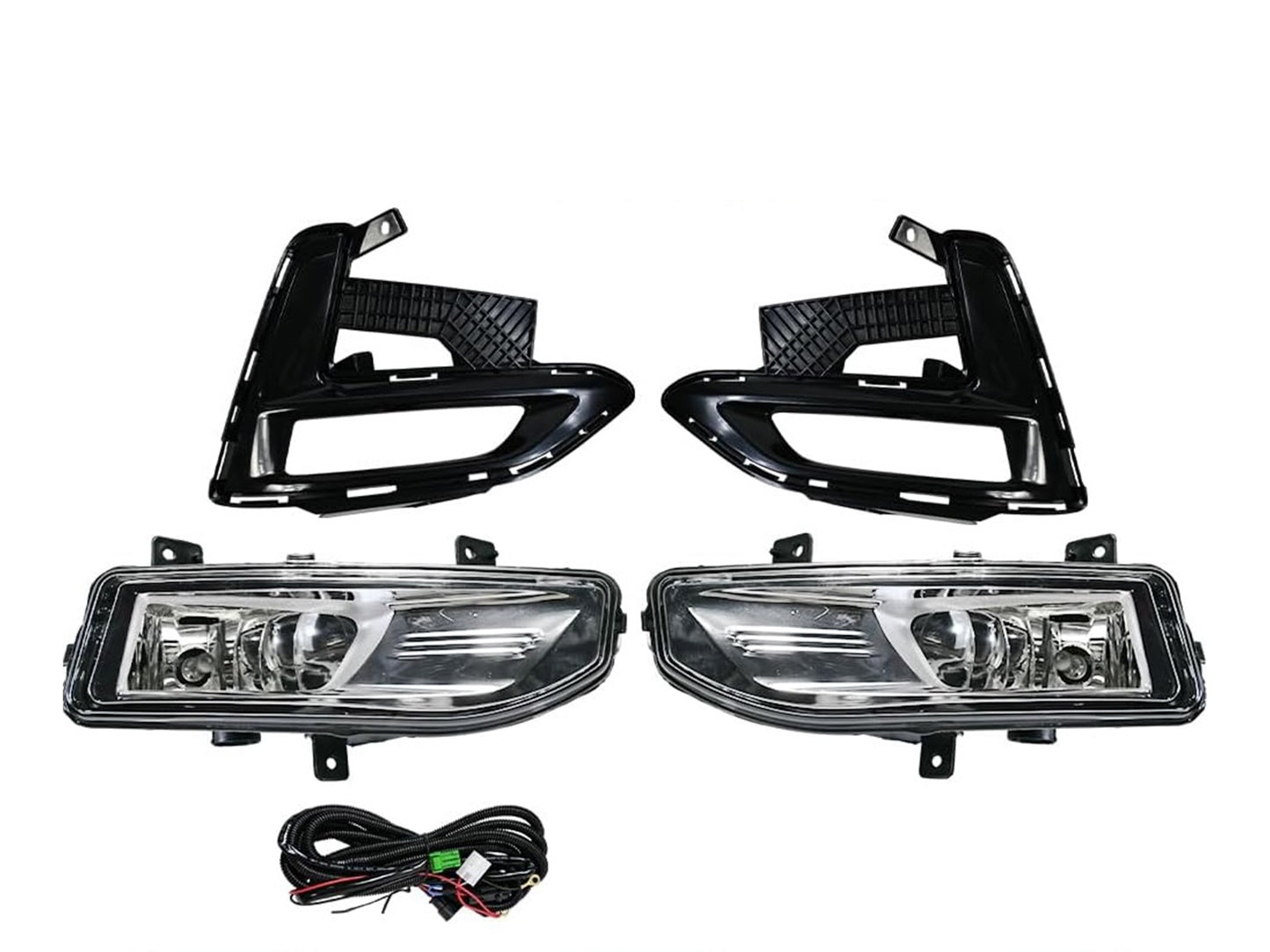 2020-2021 Nissan Sentra Fog Lights With Halogen Bulbs (Aftermarket)