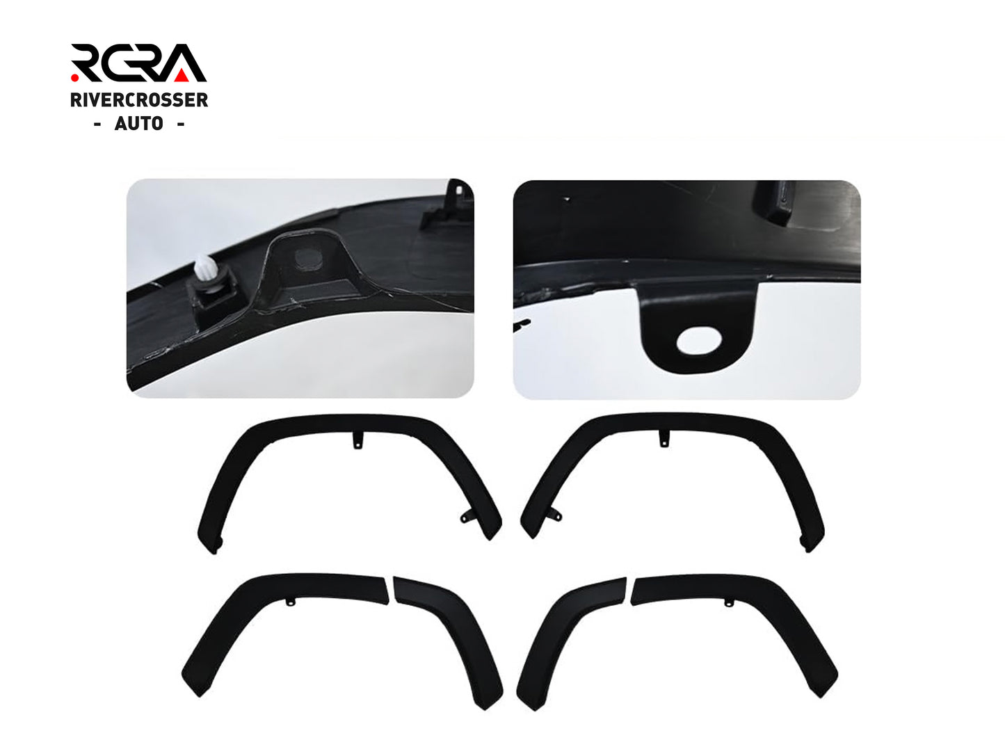 2019-2025 Toyota RAV4 LE/SE Wheel Eyebrow Arch Trim (Aftermarket)
