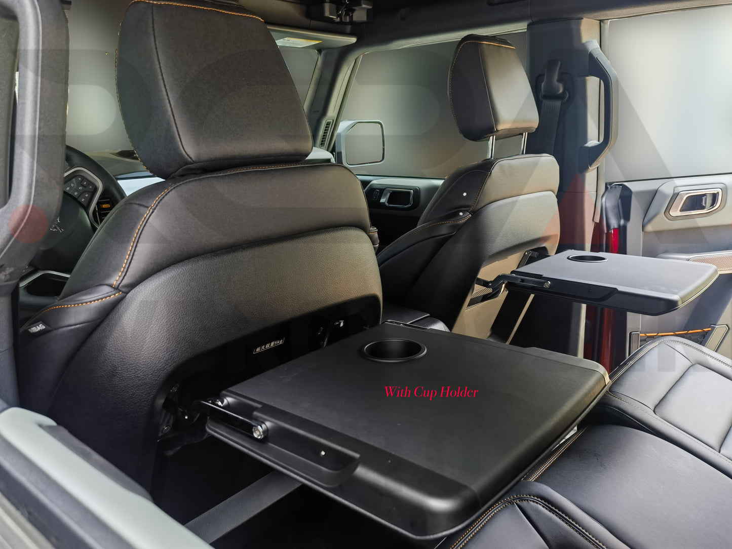 2021-2024 Ford Bronco Seat Tray Table (Aftermarket)