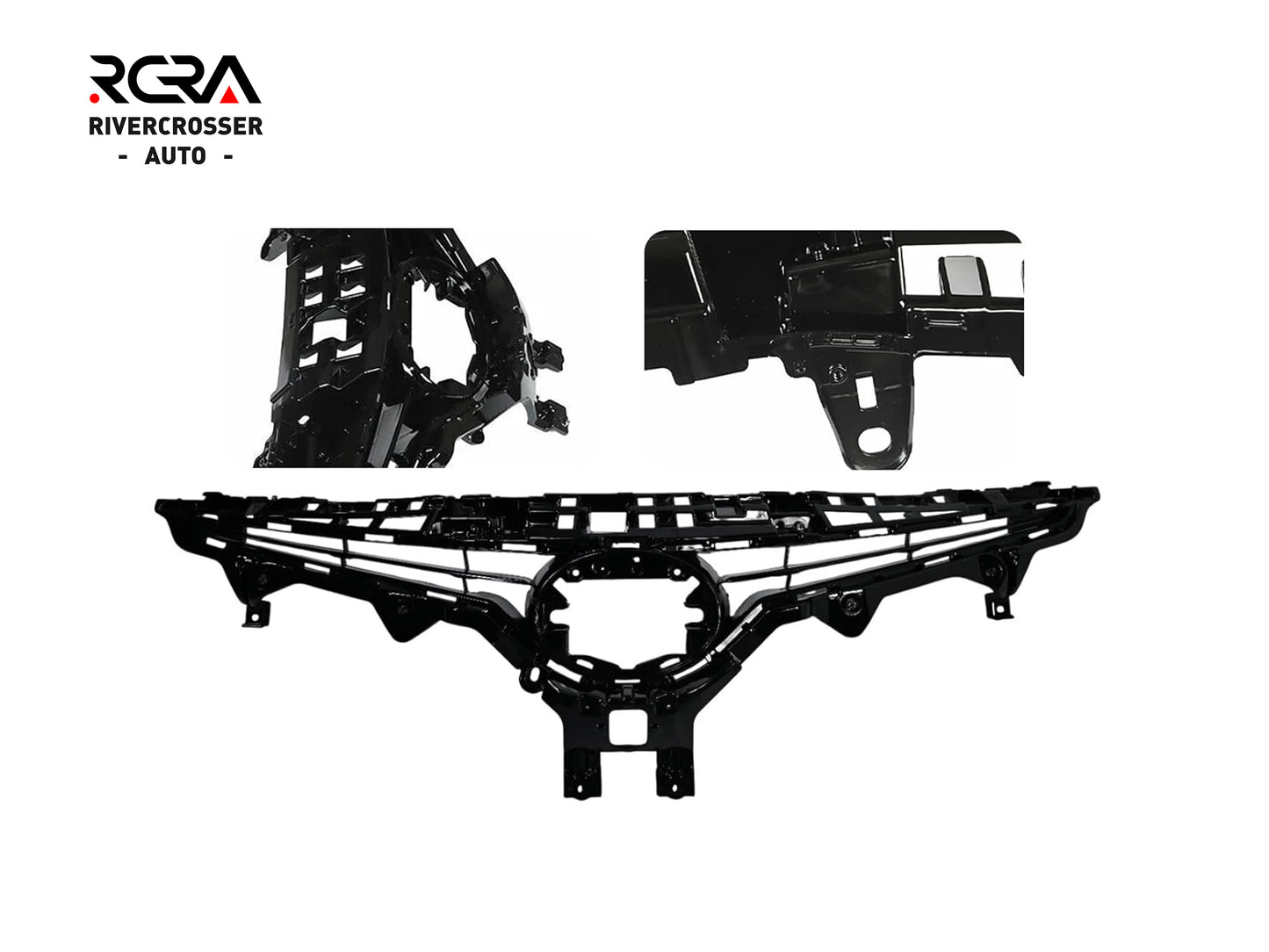 2021-2023 Toyota Camry SE/XSE Grille Set With LED Fog Lights (Aftermarket)