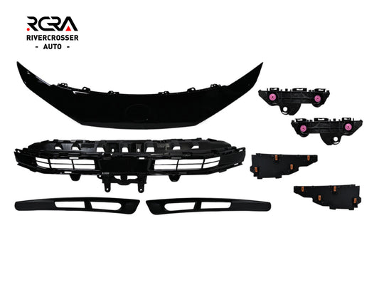 2024-2025 Toyota Camry LE/XLE Grille Set (Aftermarket)