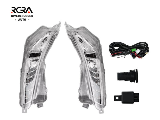 2015-2017 Toyota Camry XLE/XSE Fog Lights with Halogen Bulbs (Aftermarket)