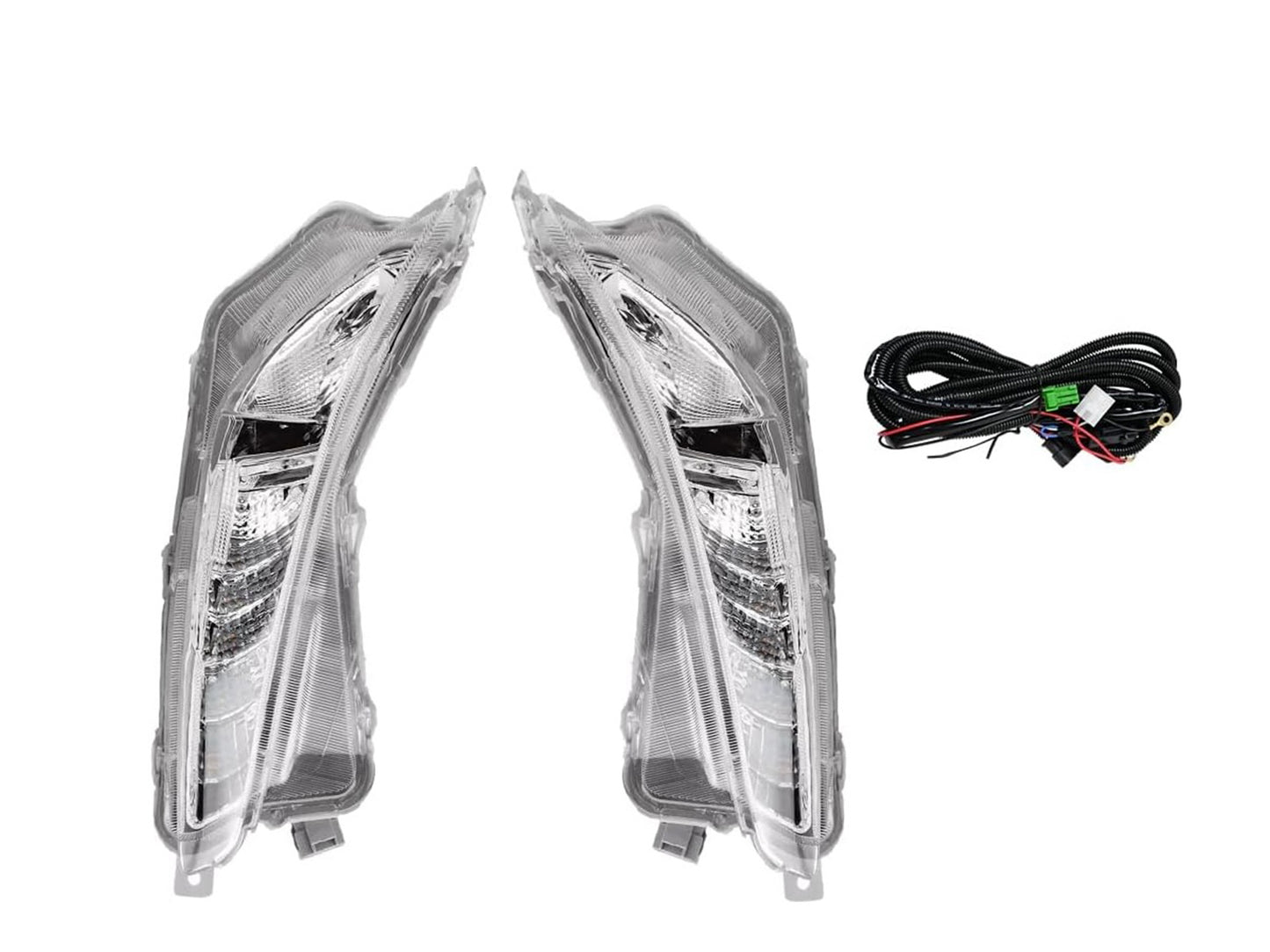 2015-2017 Toyota Camry XLE/XSE Fog Lights with Halogen Bulbs (Aftermarket)