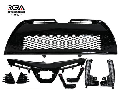 2017-2018 Toyota Corolla SE/XSE Grille Set (Aftermarket)