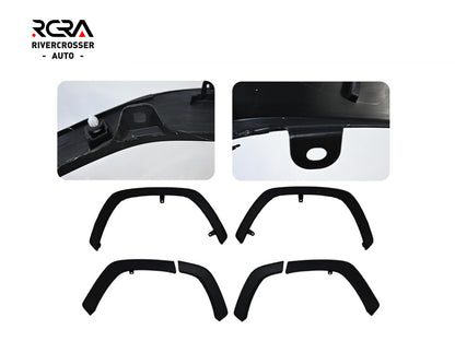2019-2025 Toyota RAV4 LE/SE Wheel Eyebrow Arch Trim (Aftermarket)