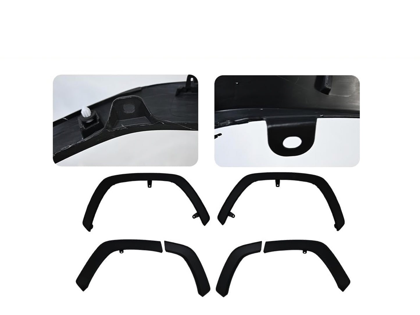 2019-2025 Toyota RAV4 LE/SE Wheel Eyebrow Arch Trim (Aftermarket)
