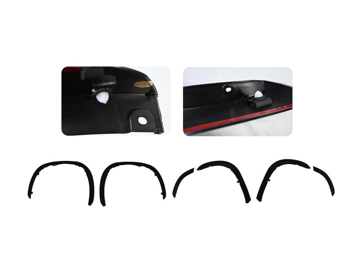 2020-2024 Toyota Highlander LE/SE/XLE/XSE Wheel Eyebrow Arch Trim (Aftermarket)