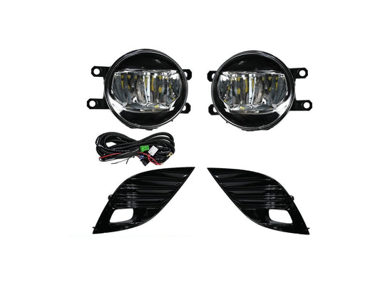 2018-2020 Toyota Camry L/LE/SE/XLE/XSE Fog Lights With Halogen Bulbs  (Aftermarket)