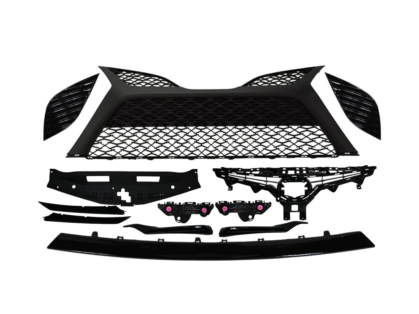 2018-2020 Toyota Camry SE/XSE Grille Set (Aftermarket)