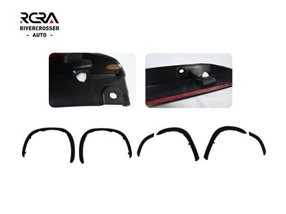 2020-2024 Toyota Highlander LE/SE/XLE/XSE Wheel Eyebrow Arch Trim (Aftermarket)